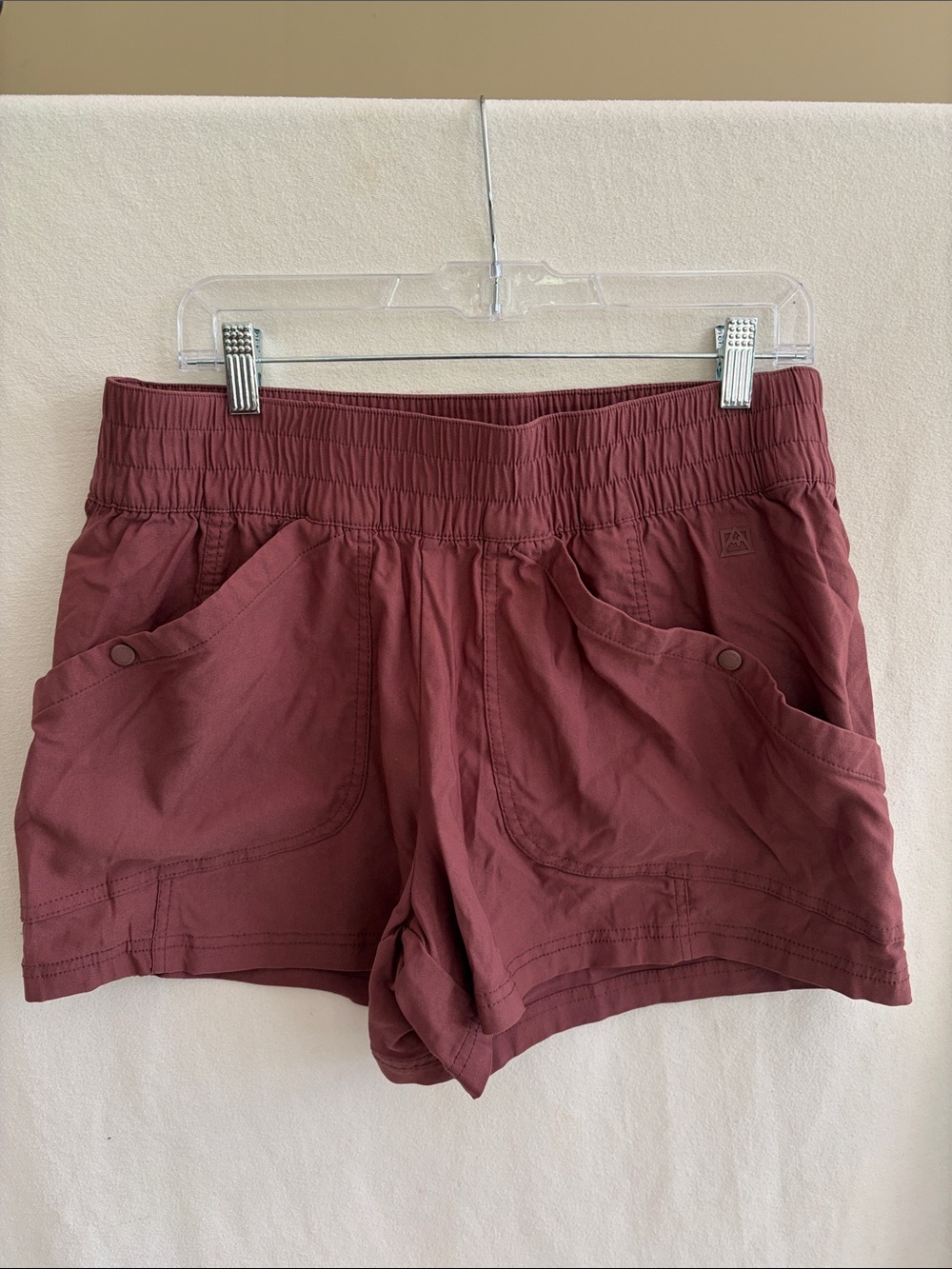 Avalanche Women's Athletic Shorts in Dusty Rose